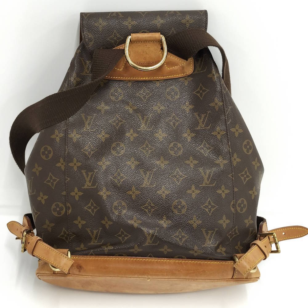 Louis Vuitton Monogram Backpack Montsouris Brown